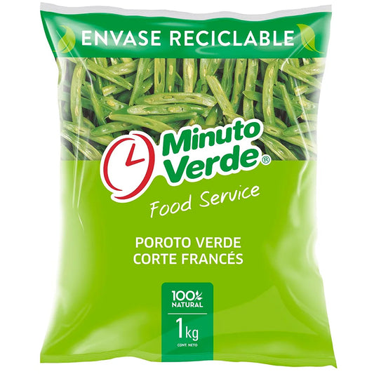Porotos verdes Minuto Verde 1 KG