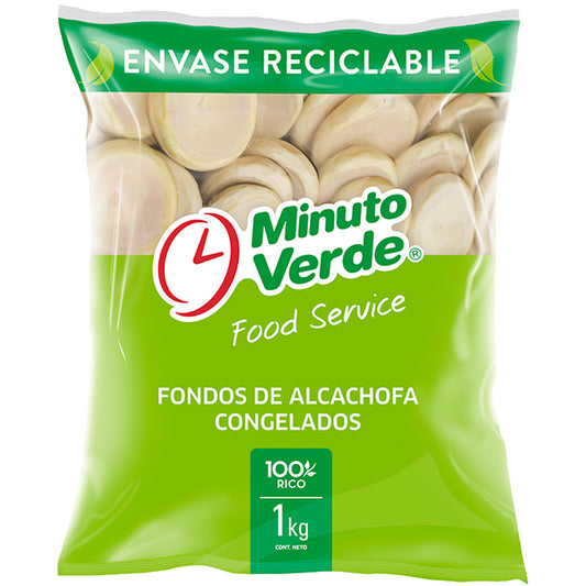 Fondos de alcachofa Minuto Verde 1 KG