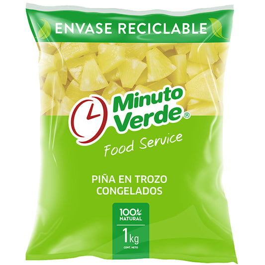 Piña en trozos Minuto Verde 1 KG