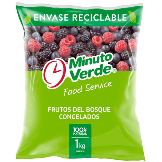 Mix de berries (Frutos del bosque) Minuto Verde 1 KG
