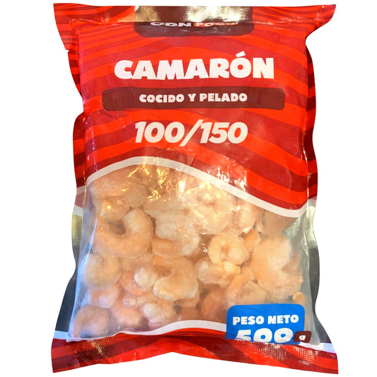 Camarones 100/150 ODN FOOD 500 GR